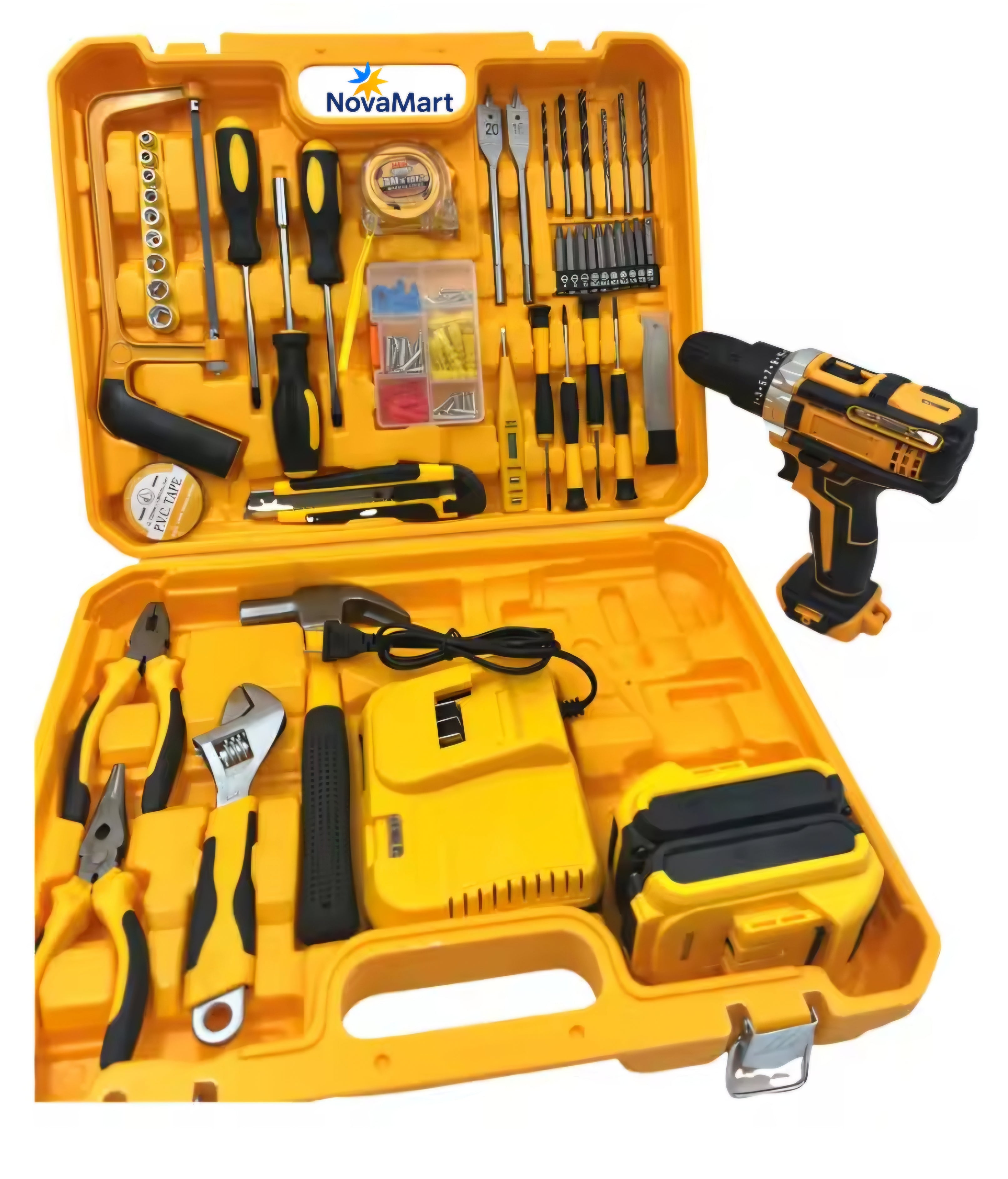 Kit De Herramientas + Taladro ProFix