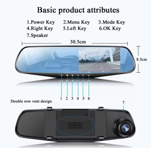 Camara Espejo Retrovisor AutoSecure