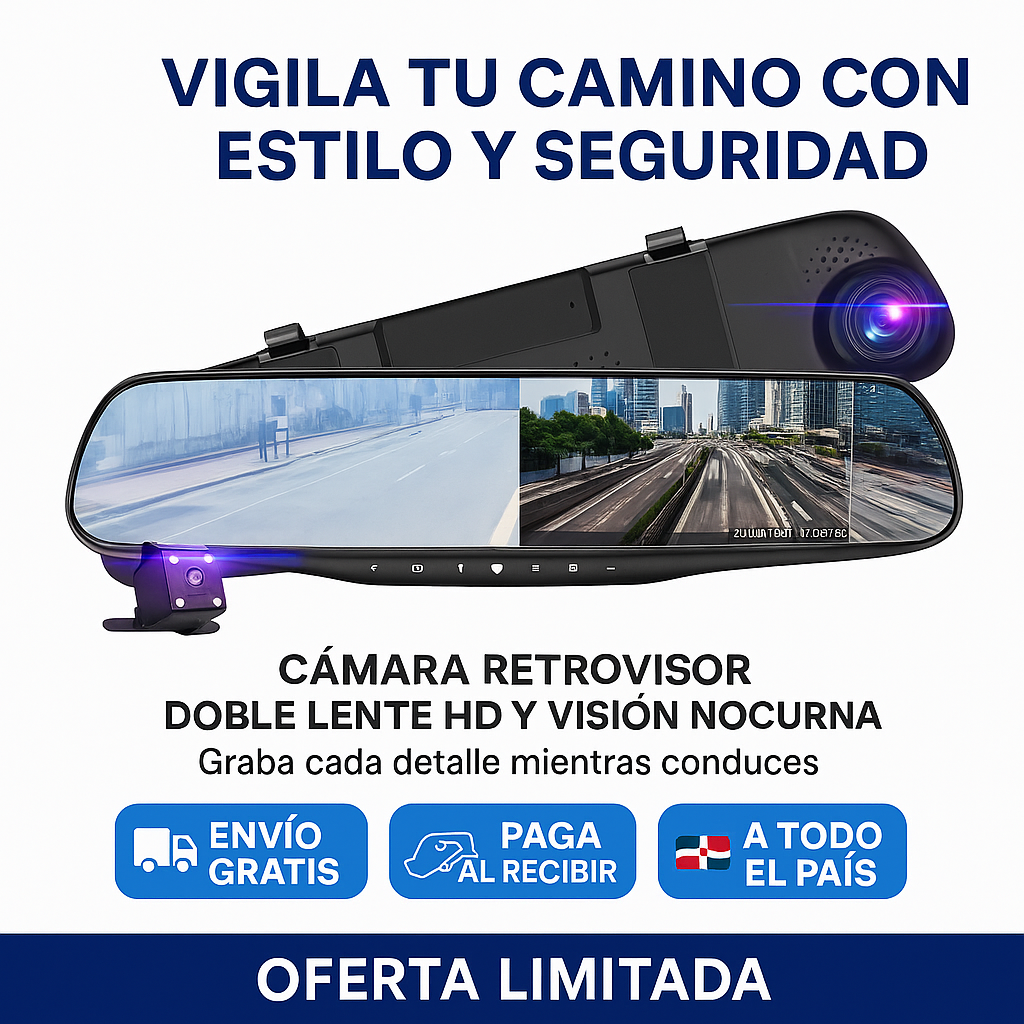 Camara Espejo Retrovisor AutoSecure