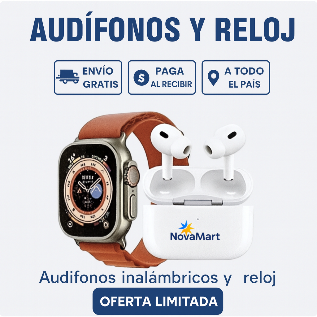 Reloj Inteligente+ Audifonos